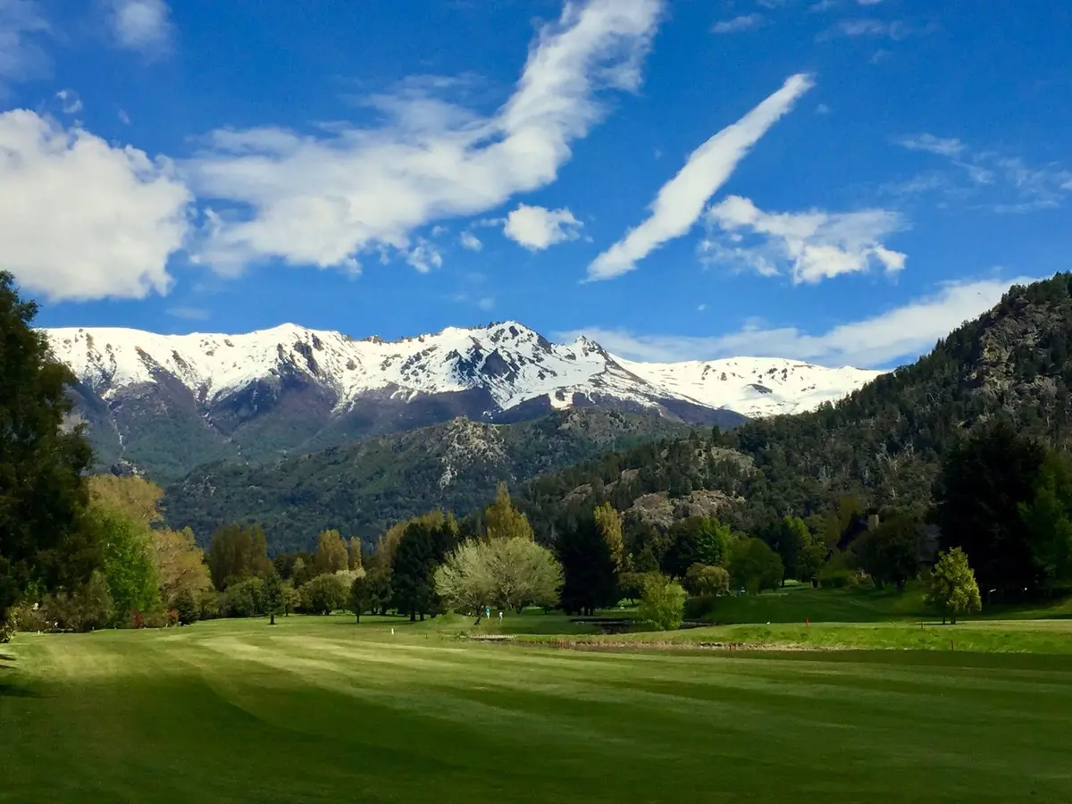 Arelauquen Golf Course Patagonia Argentina mountain golf package
