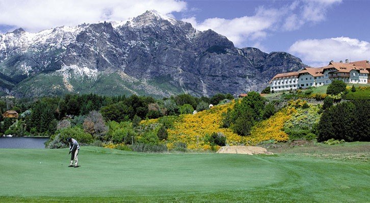 Llao Llao golf course Patagonia Argentina