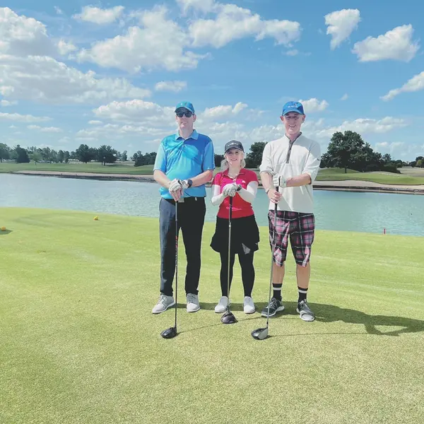 Executive golf group in Argentina — AGA clients